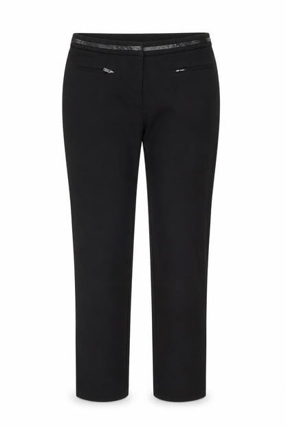 Womens UK Size 8 H&M Regular Fit Dress Pants Black Trousers