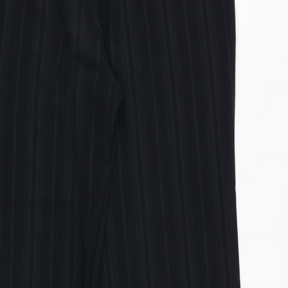 Womens UK Size 20 AMARANTO Regular Fit Dress Pants Blue Trousers