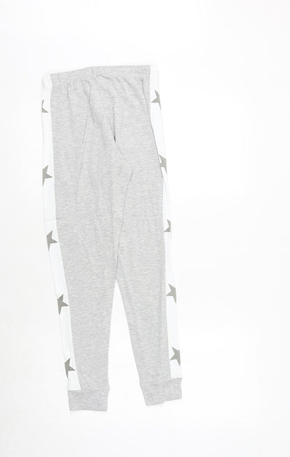 Womens UK Size 8 Boux Avenue Regular Fit Jogger Grey Trousers