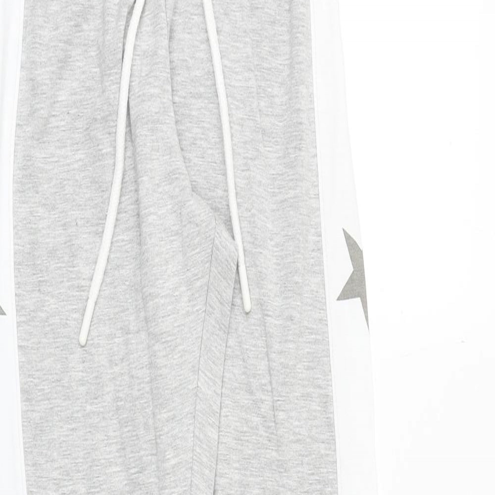 Womens UK Size 8 Boux Avenue Regular Fit Jogger Grey Trousers