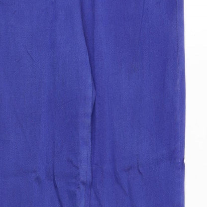 Monsoon Womens Blue Cotton Skinny Jeans Size 10 Regular Zip