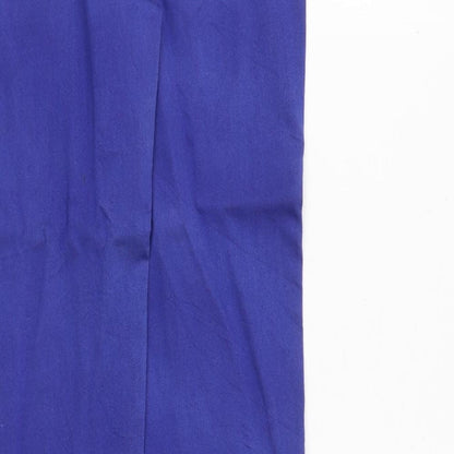 Monsoon Womens Blue Cotton Skinny Jeans Size 10 Regular Zip