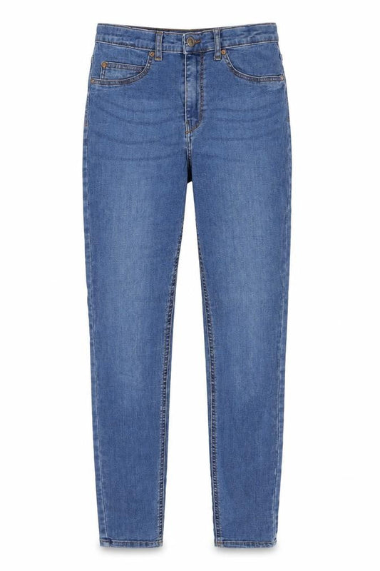 Womens UK Size 6 Amisu Regular Fit Skinny Blue Jeans
