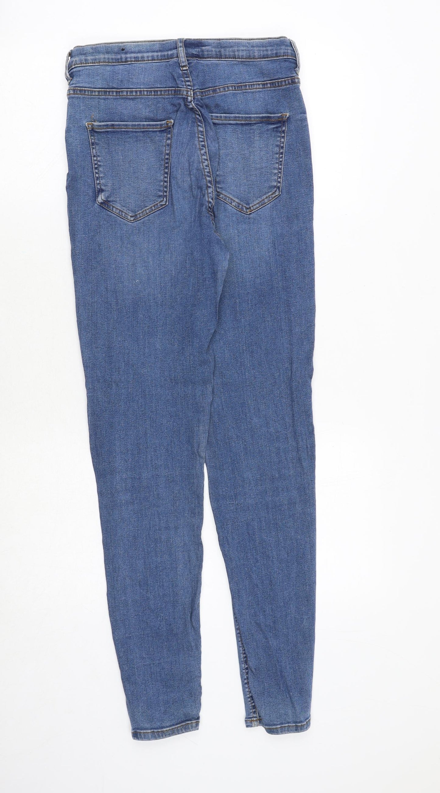 Womens UK Size 6 Amisu Regular Fit Skinny Blue Jeans