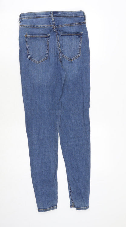 Womens UK Size 6 Amisu Regular Fit Skinny Blue Jeans