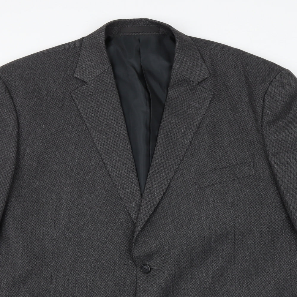 Mens UK Size 46 Marks and Spencer Regular Grey Suit Jacket