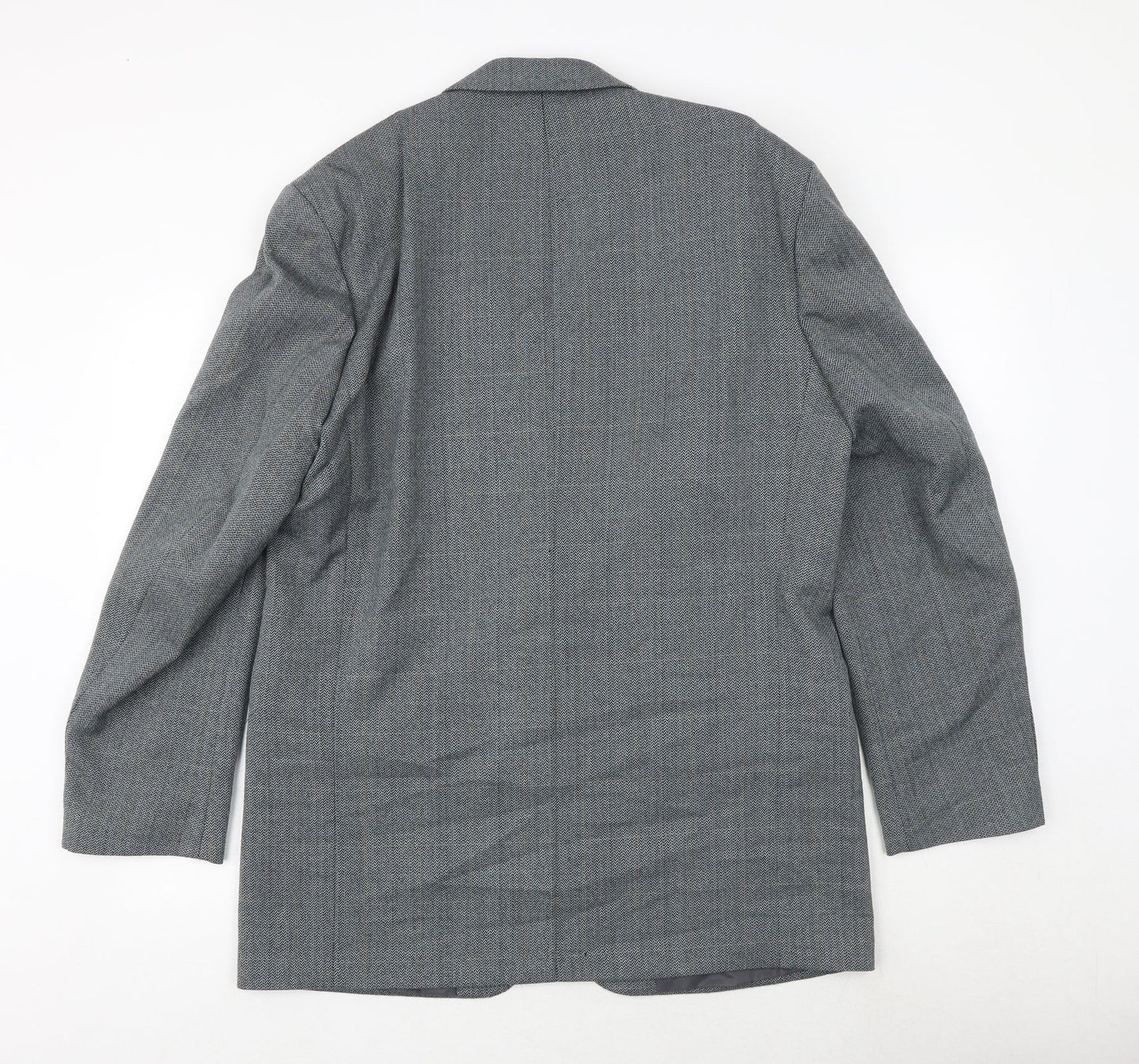 Mens UK Size 42 BHS Regular Blue Suit Jacket