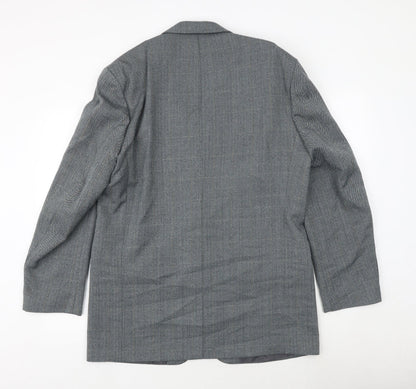 Mens UK Size 42 BHS Regular Blue Suit Jacket