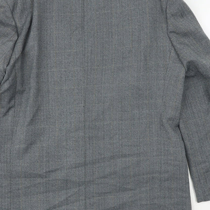 Mens UK Size 42 BHS Regular Blue Suit Jacket