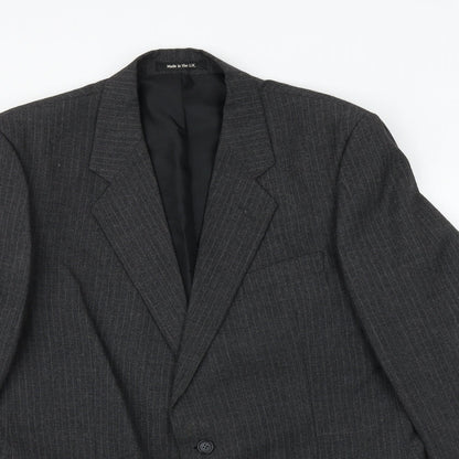 Mens UK Size 42 St Michael Regular Grey Suit Jacket