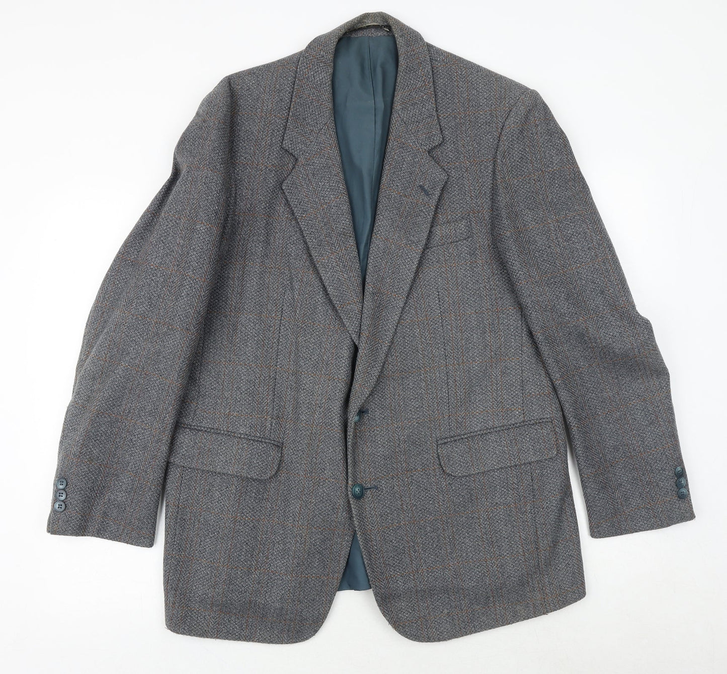 Mens UK Size 40 Greenwoods Regular Grey Suit Jacket