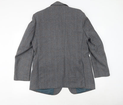 Mens UK Size 40 Greenwoods Regular Grey Suit Jacket