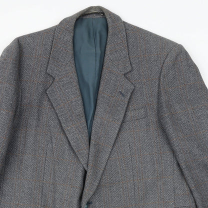 Mens UK Size 40 Greenwoods Regular Grey Suit Jacket