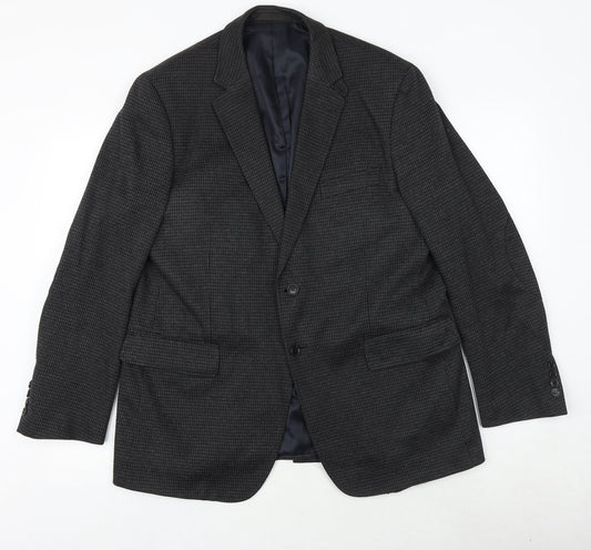 Mens UK Size 42 Marks and Spencer Regular Grey Suit Jacket