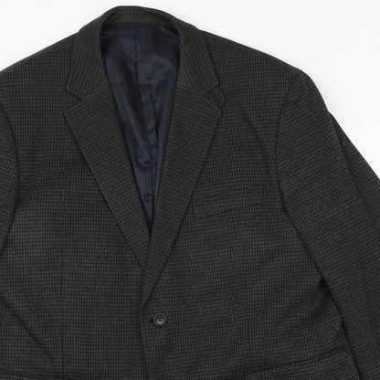 Mens UK Size 42 Marks and Spencer Regular Grey Suit Jacket