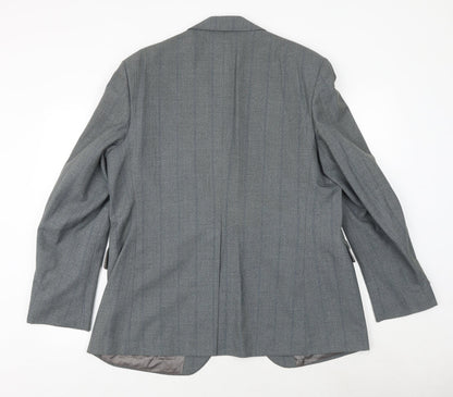 Mens UK Size 42 John Collier Regular Grey Suit Jacket