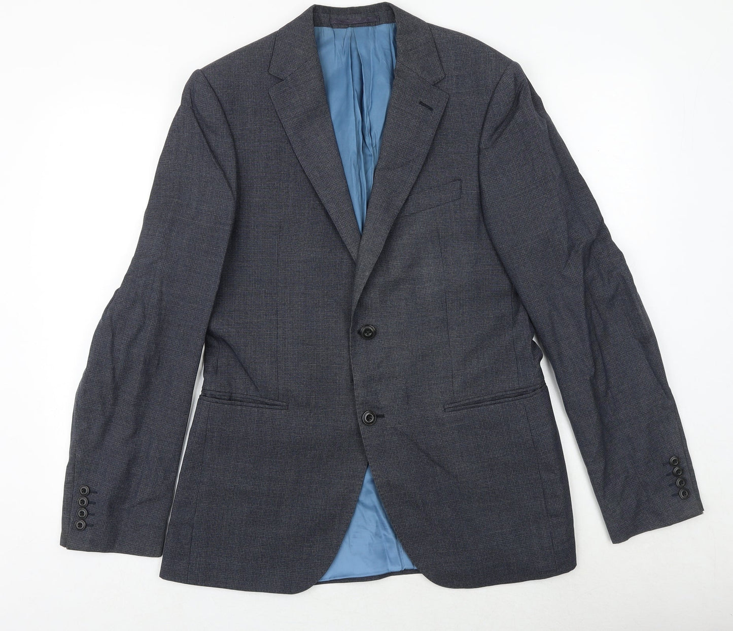 Mens UK Size 38 Marks and Spencer Regular Grey Suit Jacket