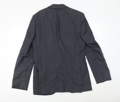 Mens UK Size 38 Marks and Spencer Regular Grey Suit Jacket