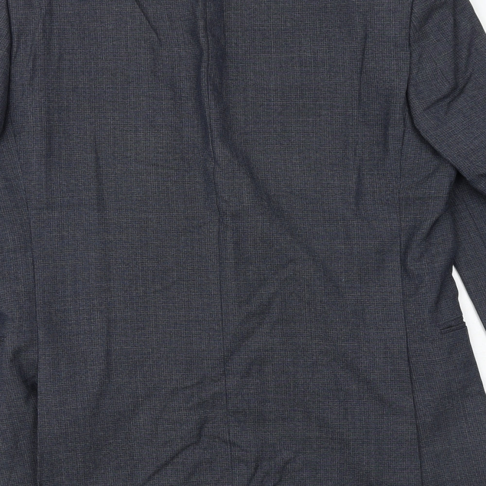 Mens UK Size 38 Marks and Spencer Regular Grey Suit Jacket