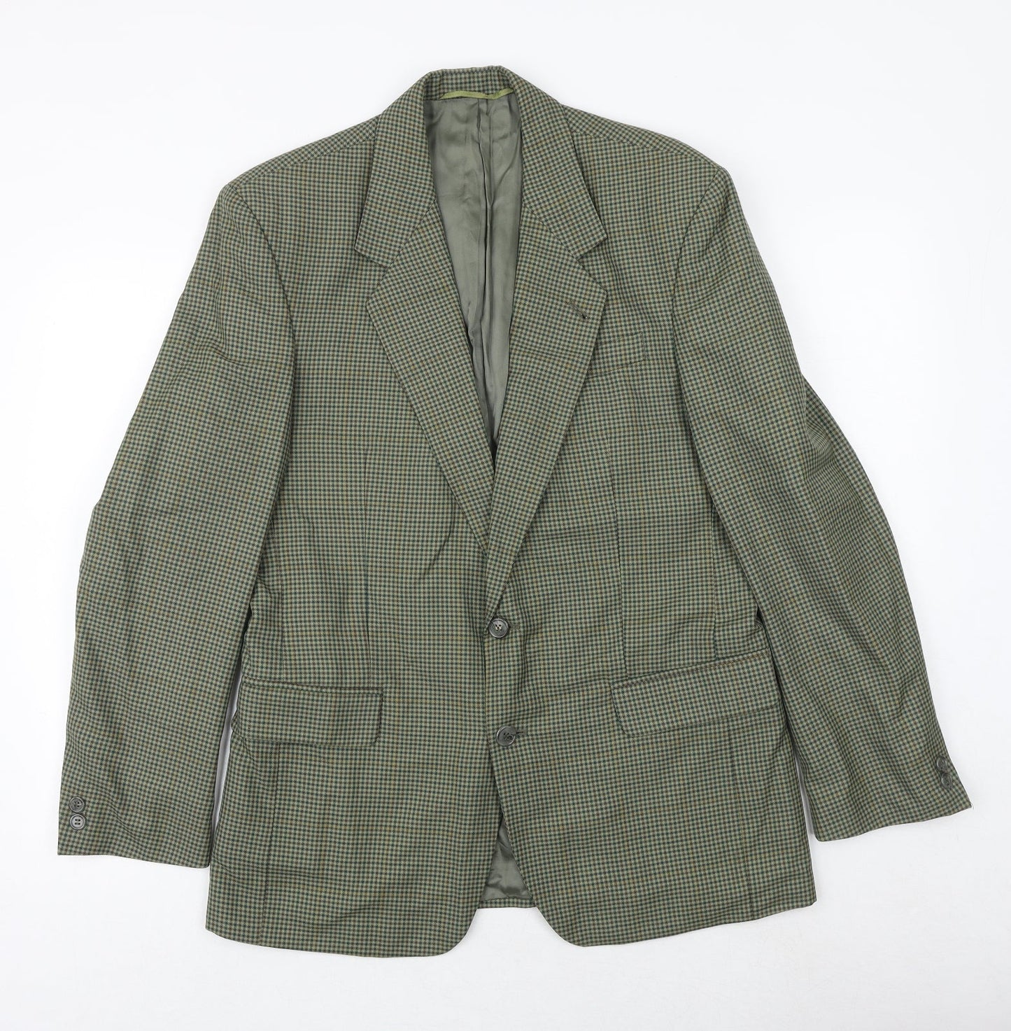 Mens UK Size 38 Skopes Regular Green Suit Jacket