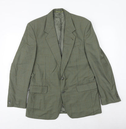 Mens UK Size 38 Skopes Regular Green Suit Jacket