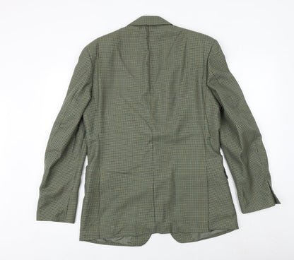 Mens UK Size 38 Skopes Regular Green Suit Jacket