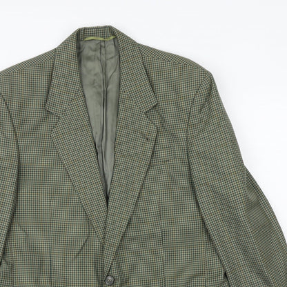 Mens UK Size 38 Skopes Regular Green Suit Jacket