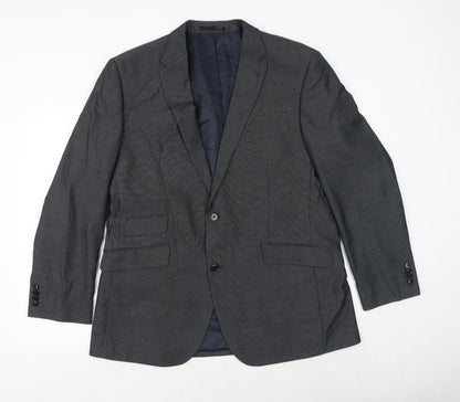Mens UK Size 44 Taylor & Wright Regular Grey Suit Jacket