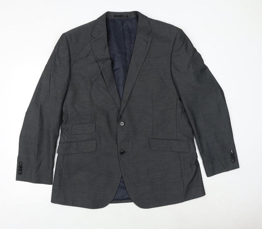 Mens UK Size 44 Taylor & Wright Regular Grey Suit Jacket