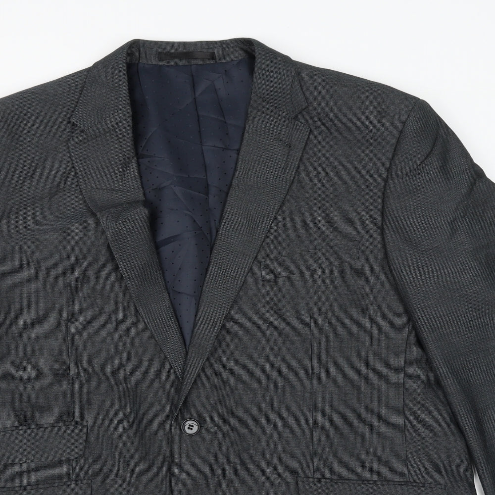 Mens UK Size 44 Taylor & Wright Regular Grey Suit Jacket