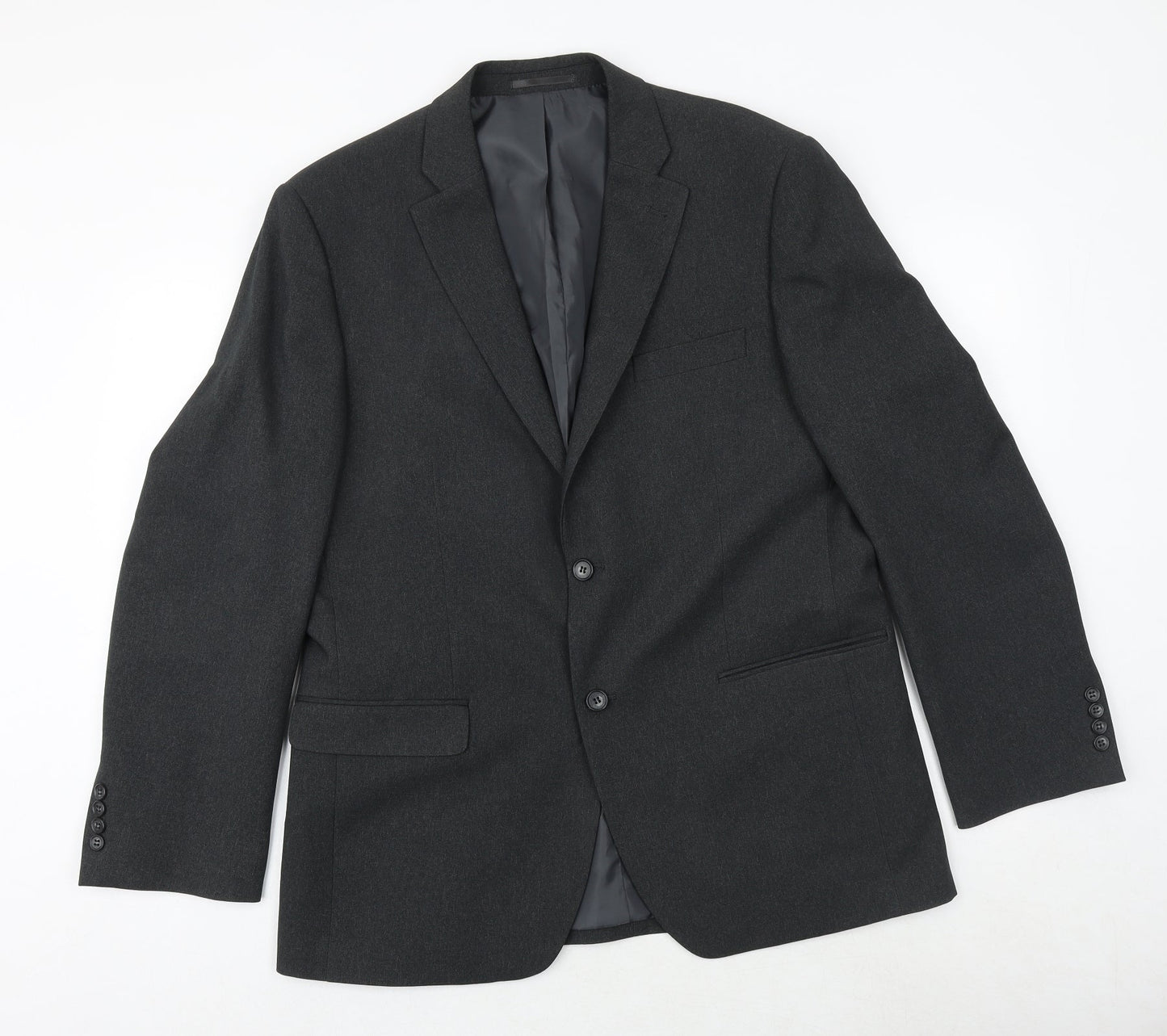 Mens UK Size 42 Greenwoods Regular Grey Suit Jacket