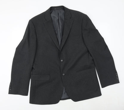 Mens UK Size 42 Greenwoods Regular Grey Suit Jacket
