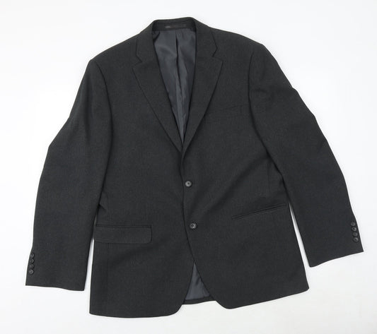 Mens UK Size 42 Greenwoods Regular Grey Suit Jacket