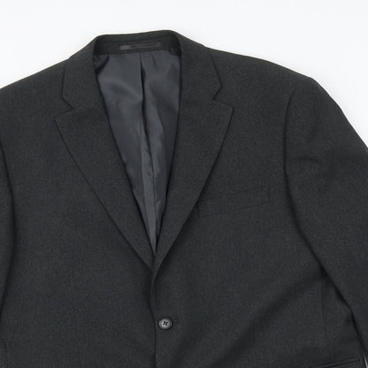 Mens UK Size 42 Greenwoods Regular Grey Suit Jacket