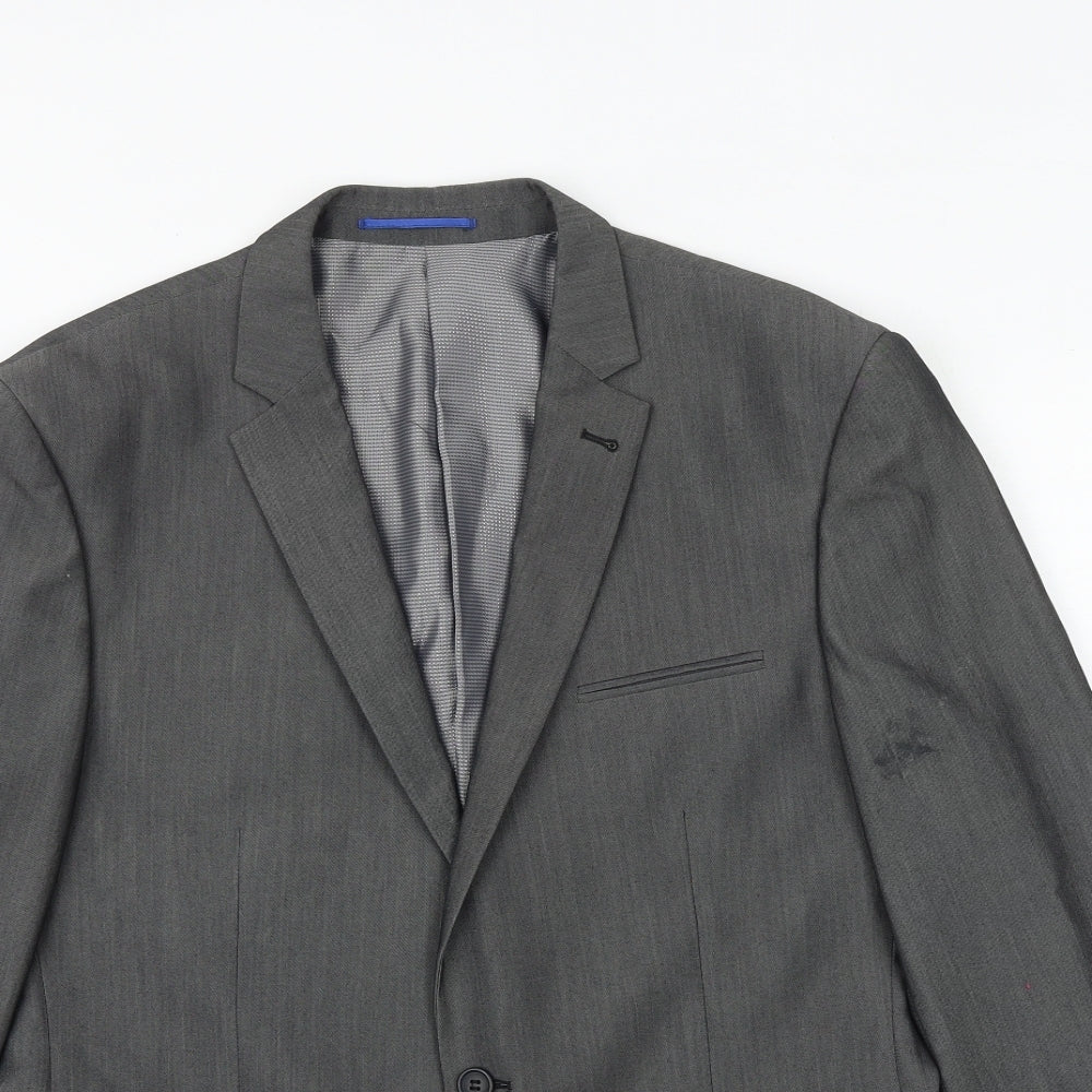 Mens UK Size 42 Taylor & Wright Regular Grey Suit Jacket