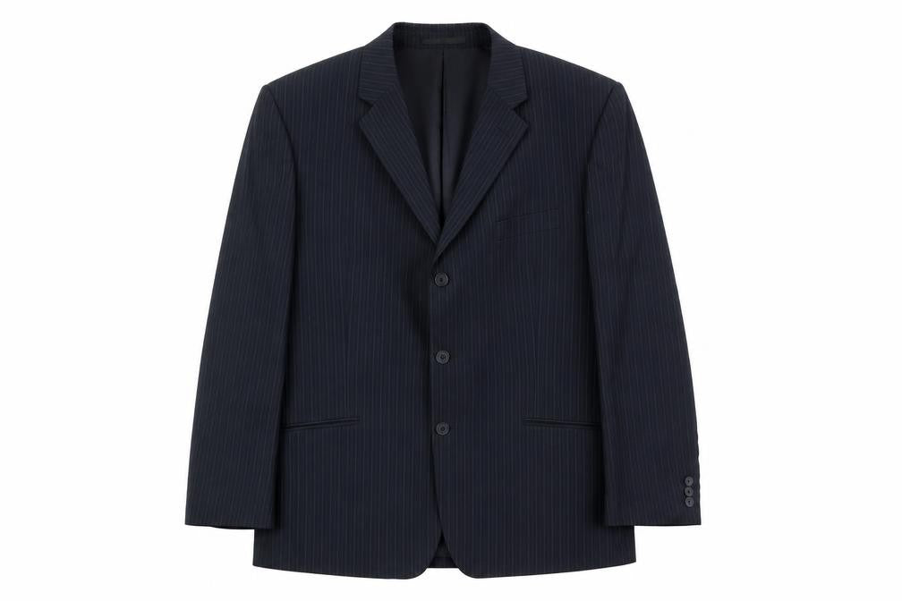 Mens UK Size 46 Burton Regular Blue Suit Jacket