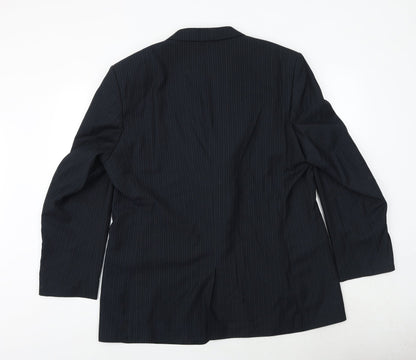 Mens UK Size 46 Burton Regular Blue Suit Jacket