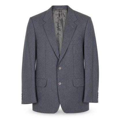 Evans & Wilkins Mens Grey Wool Jacket Suit Jacket Size 36 Regular
