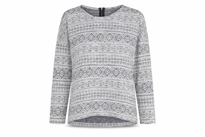 Womens UK Size M Dunnes Stores Grey Basic Blouse
