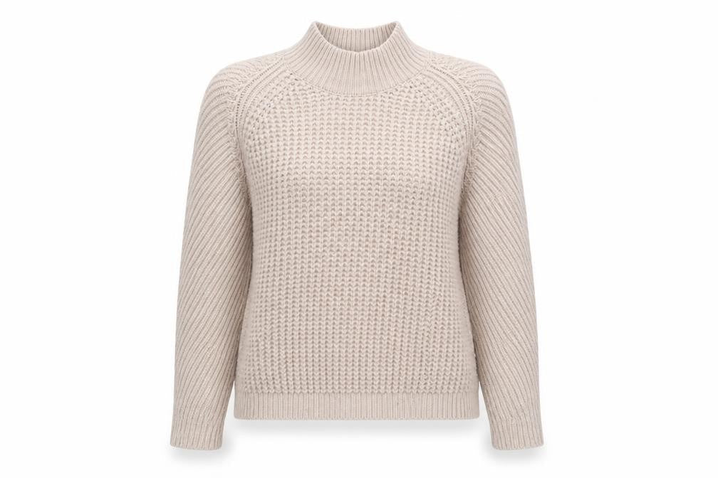 Womens UK Size M Monsoon Beige Pullover Jumper