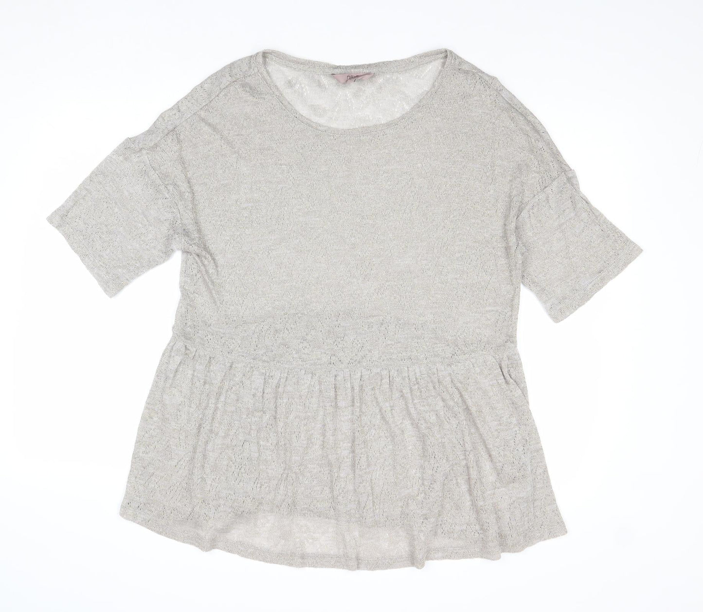 Womens UK Size 14 NEXT Grey Pullover Jumper