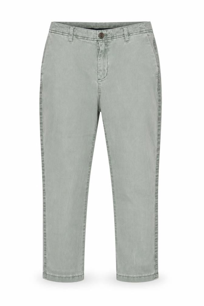 Womens UK Size 6 Gap Regular Fit Chino Green Trousers