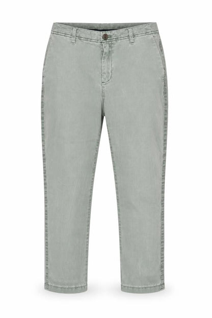 Womens UK Size 6 Gap Regular Fit Chino Green Trousers