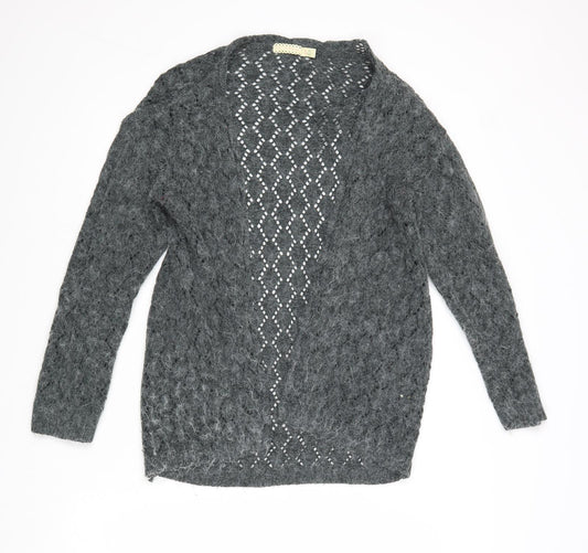 Womens UK Size S Pins & Needles Green Cardigan Jumper