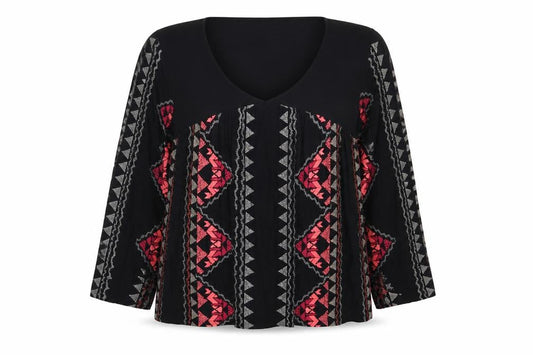 Womens UK Size XS Vera Moda Black Basic Blouse