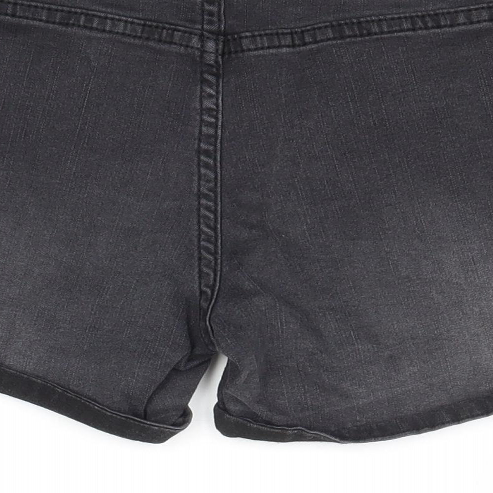 H&M Boys Grey Cotton Bermuda Shorts Size 8-9 Years Regular - Waist 22