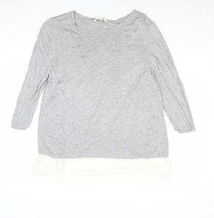 Womens UK Size L Retrology Grey Pullover Jumper