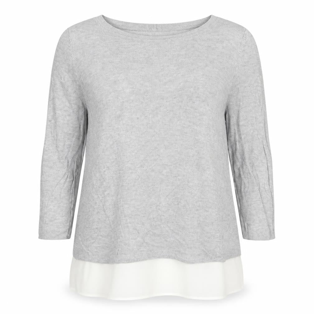 Womens UK Size L Retrology Grey Pullover Jumper