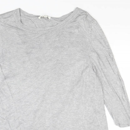 Womens UK Size L Retrology Grey Pullover Jumper