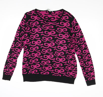 Womens UK Size 16 Marks and Spencer Pink Pullover Jumper